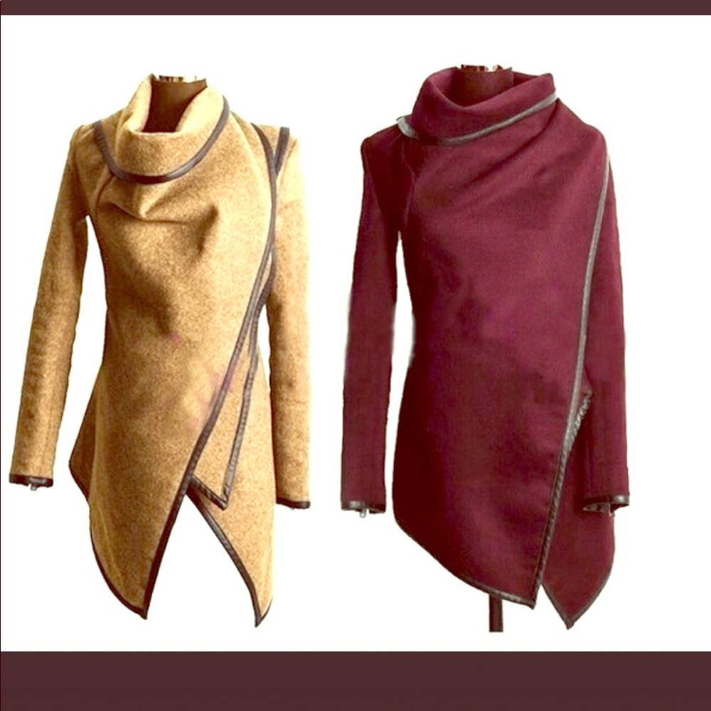 NWOT Sport Coat Sz XXL Tan w/ Black accents